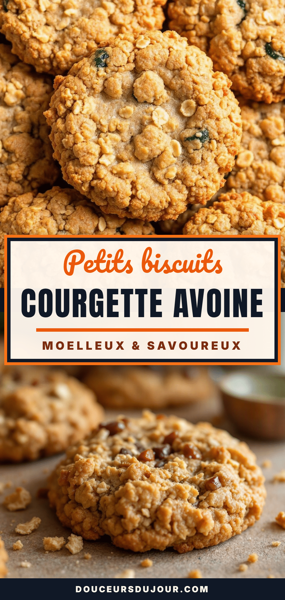 biscuits moelleux courgette et avoine recipe