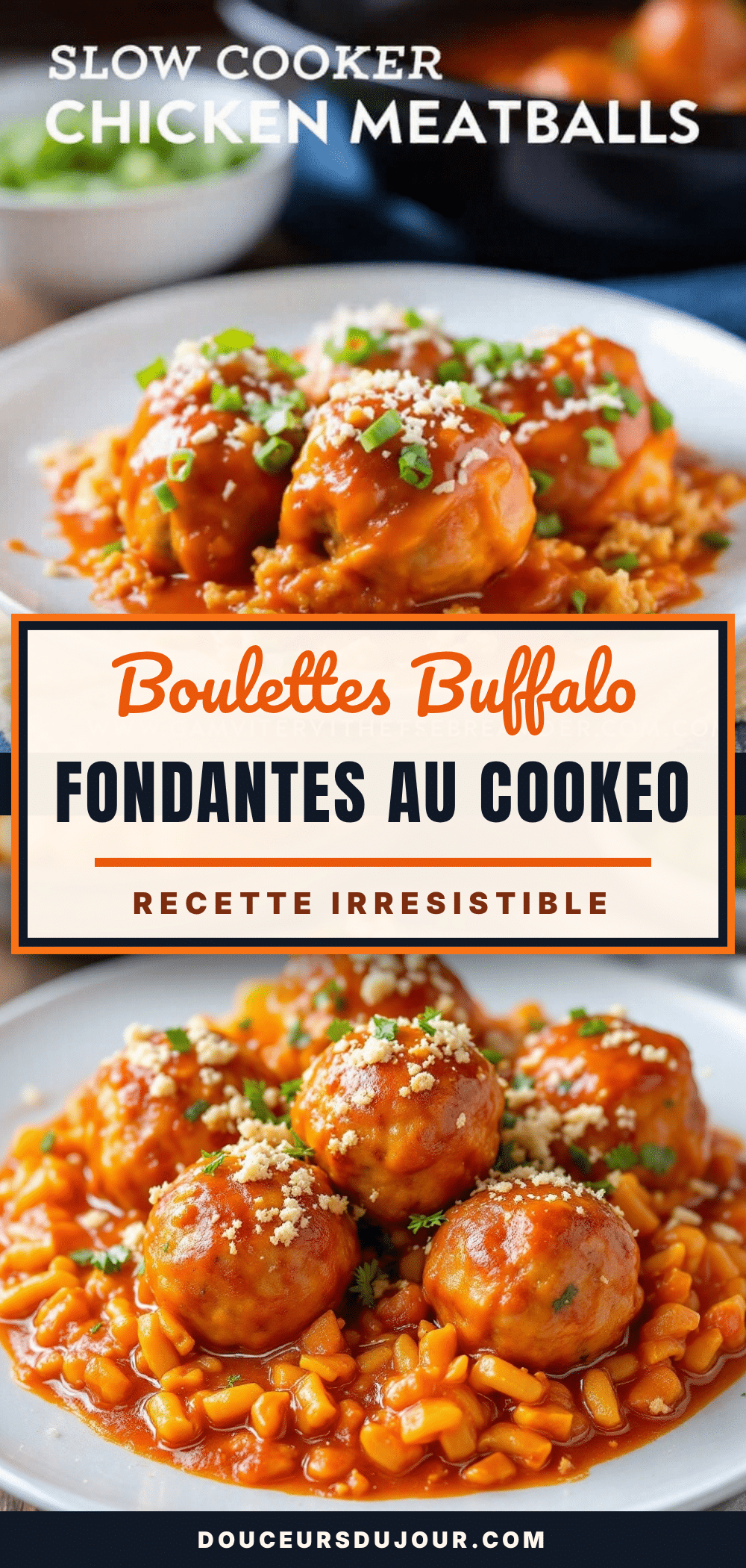 boulettes Buffalo au Cookeo recipe