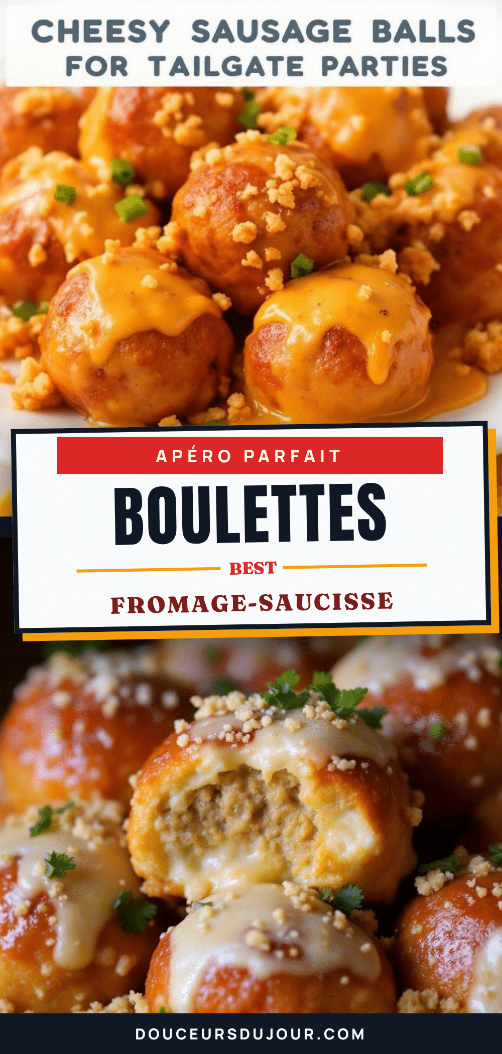 boulettes fromage-saucisse recipe