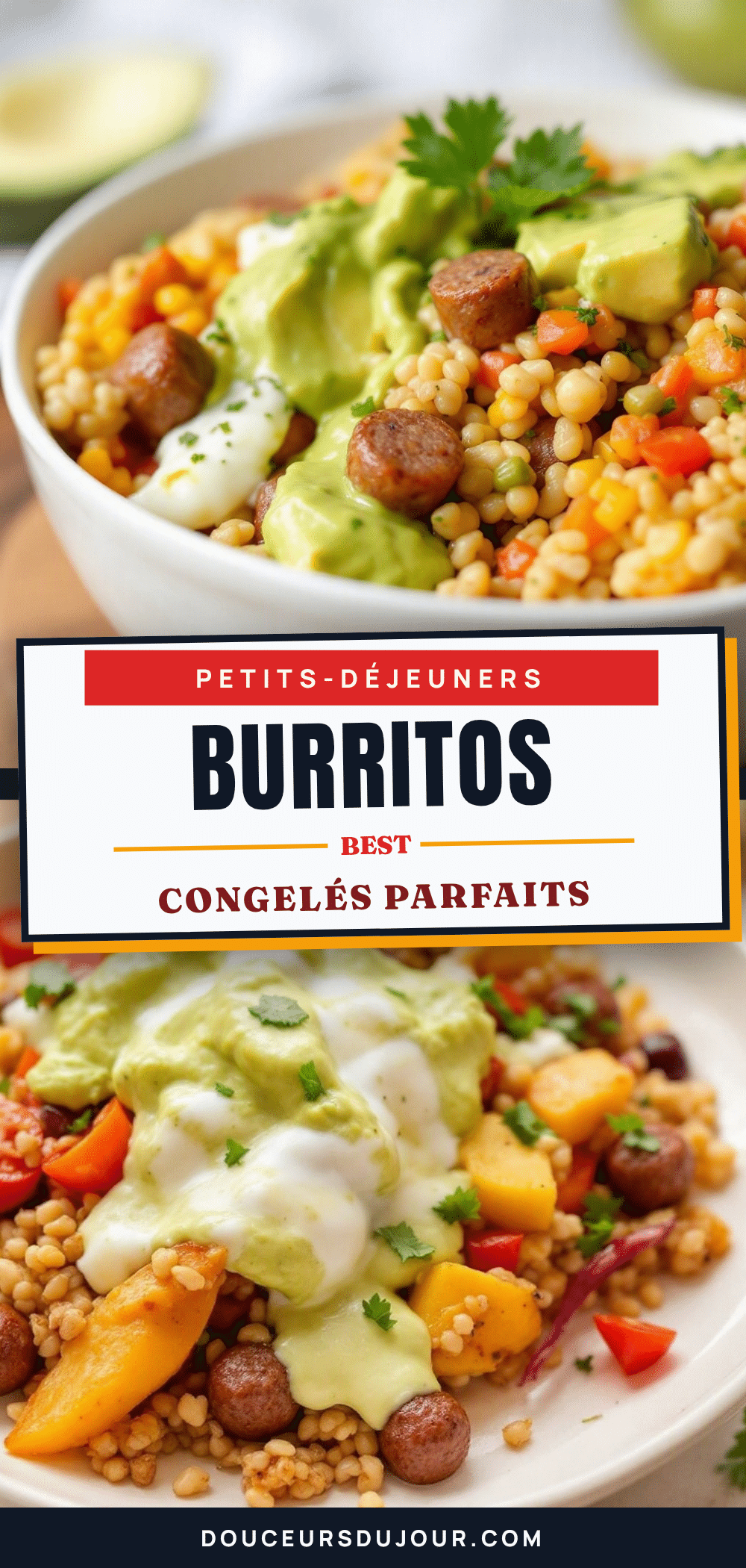 burritos congelés pour petits-déjeuners recipe