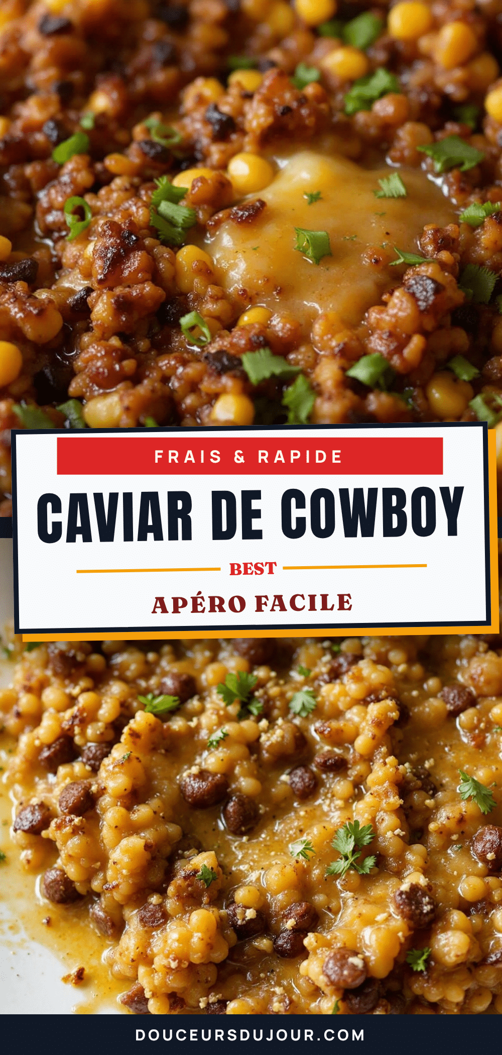 caviar de cowboy frais et rapide sans cuisson recipe