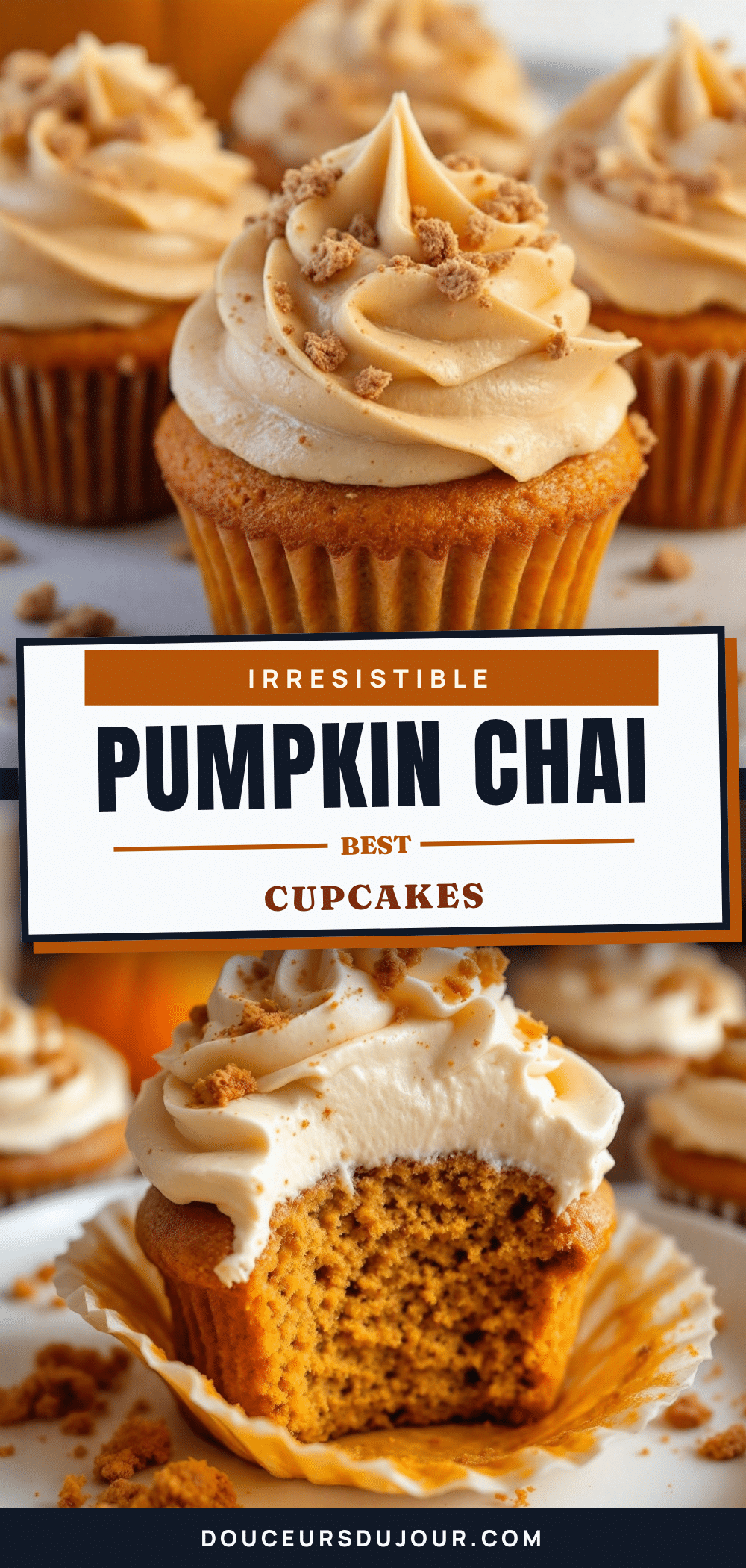 cupcakes au pumpkin chai latte recipe