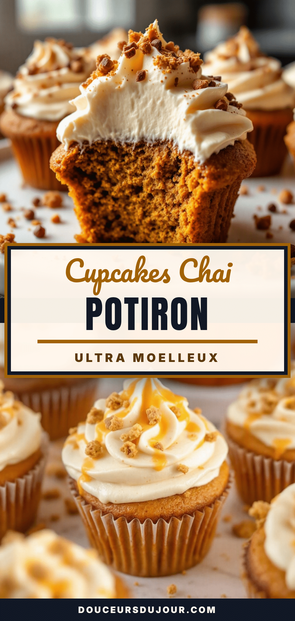 cupcakes chai potiron ultra moelleux recipe