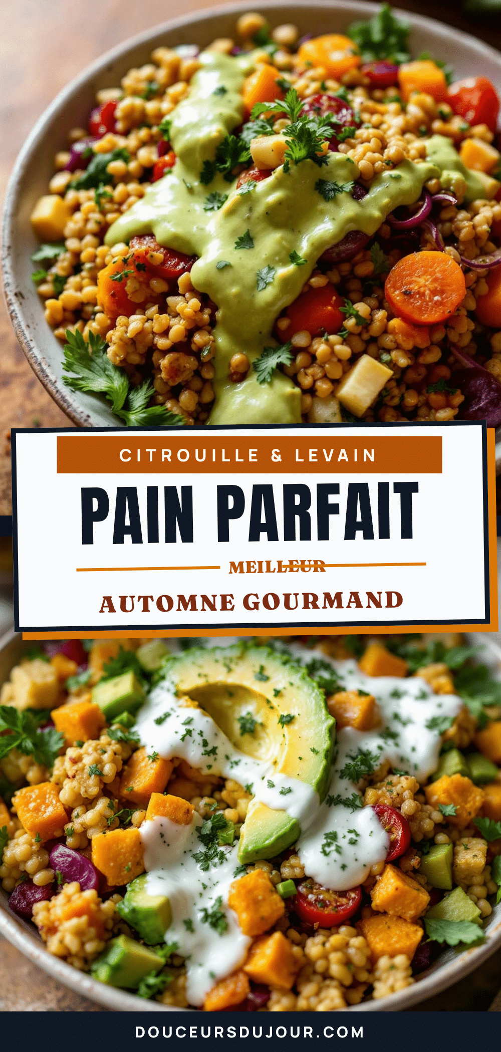pain à la citrouille et levain recipe