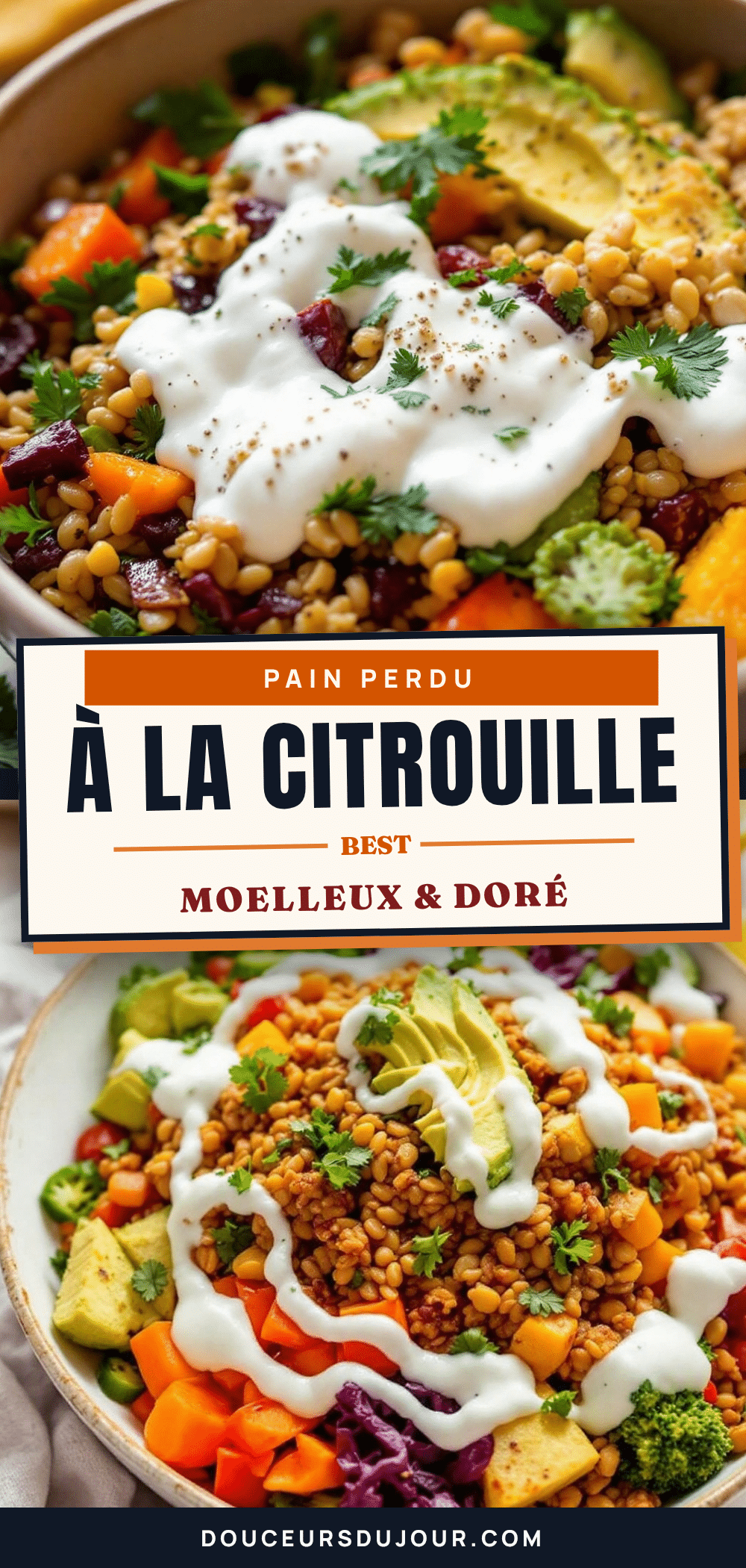 pain perdu à la citrouille moelleux recipe