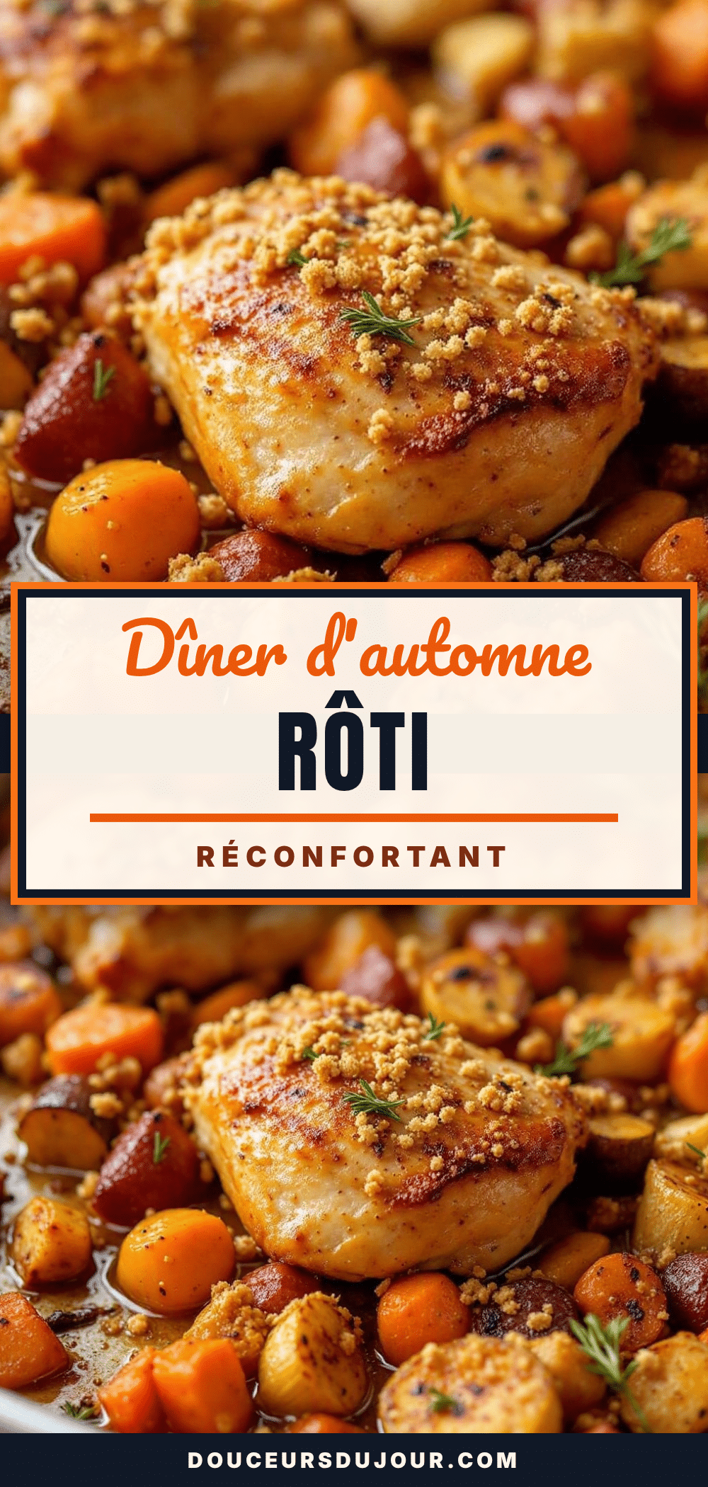 poulet d’automne aux légumes racines recipe