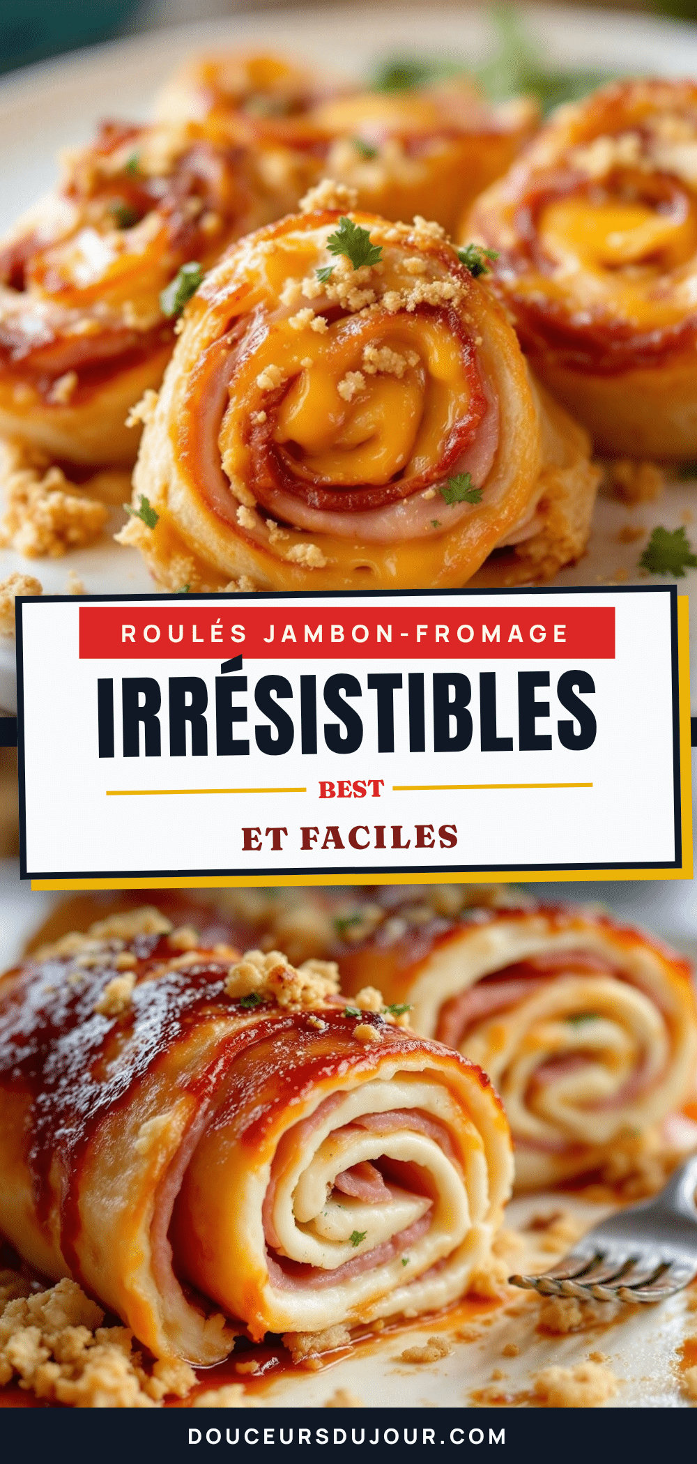 roulés jambon-fromage sans noix recipe