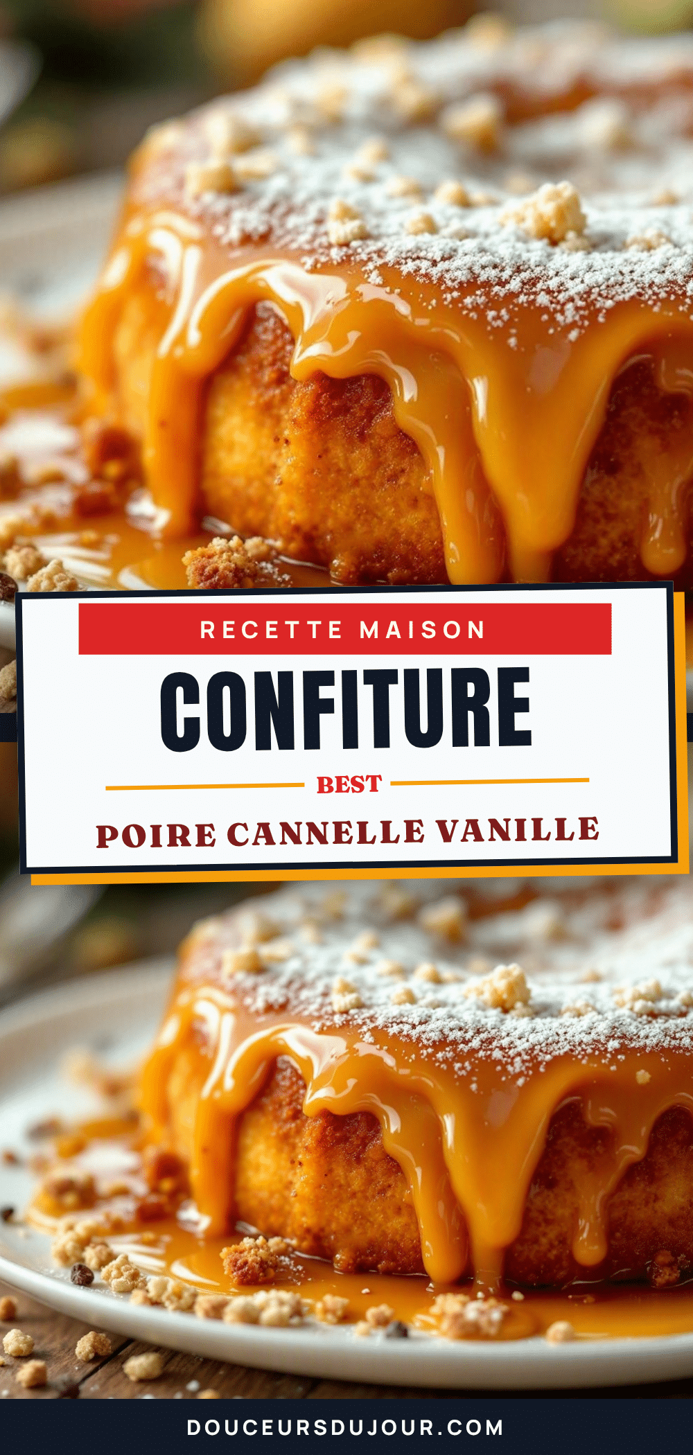 confiture de noel poire cannelle vanille recipe