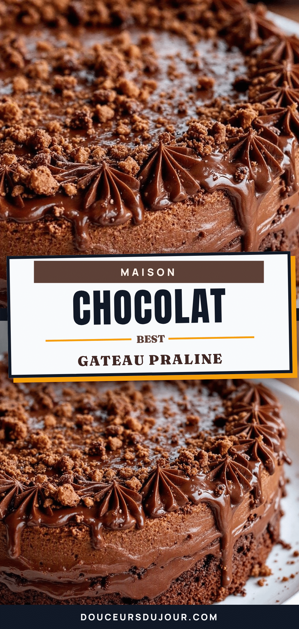 gâteau chocolat praline recipe