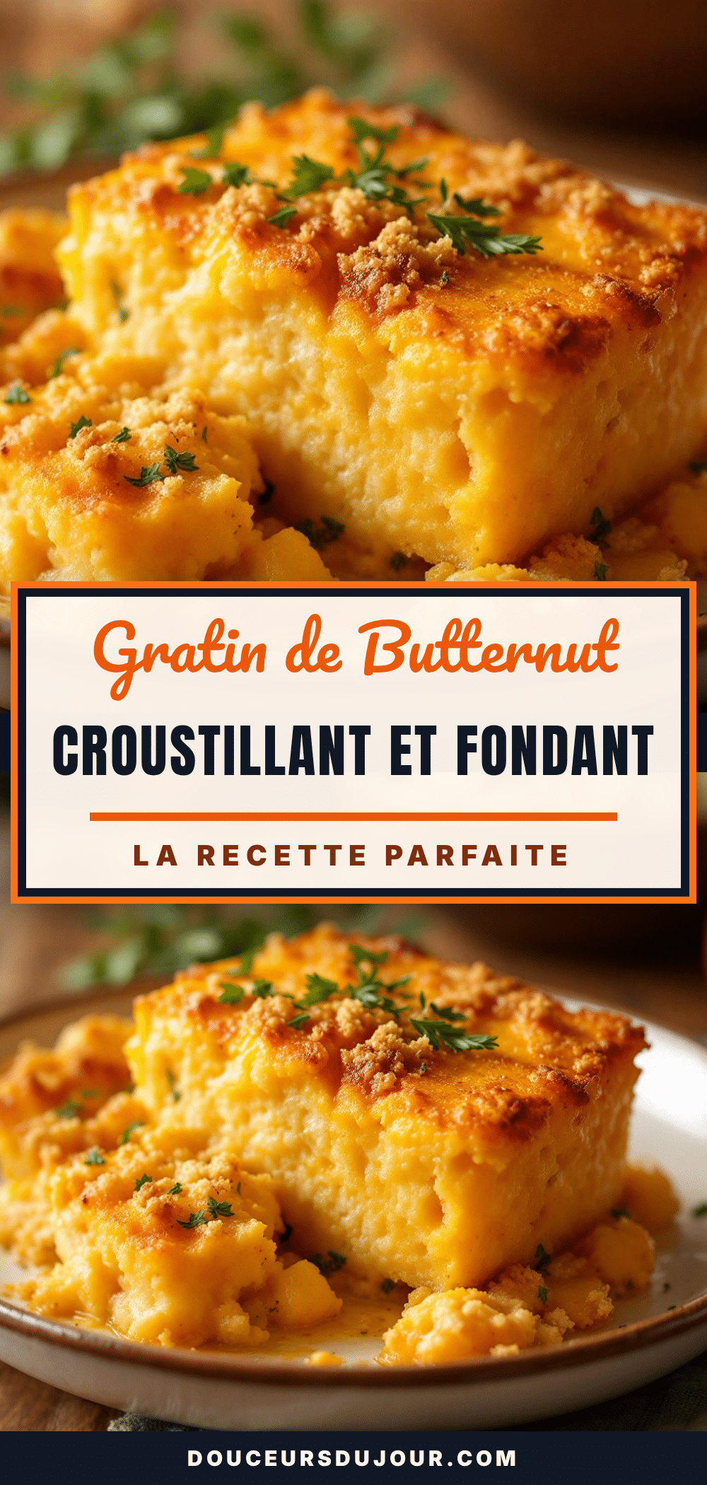 gratin de courge butternut recipe