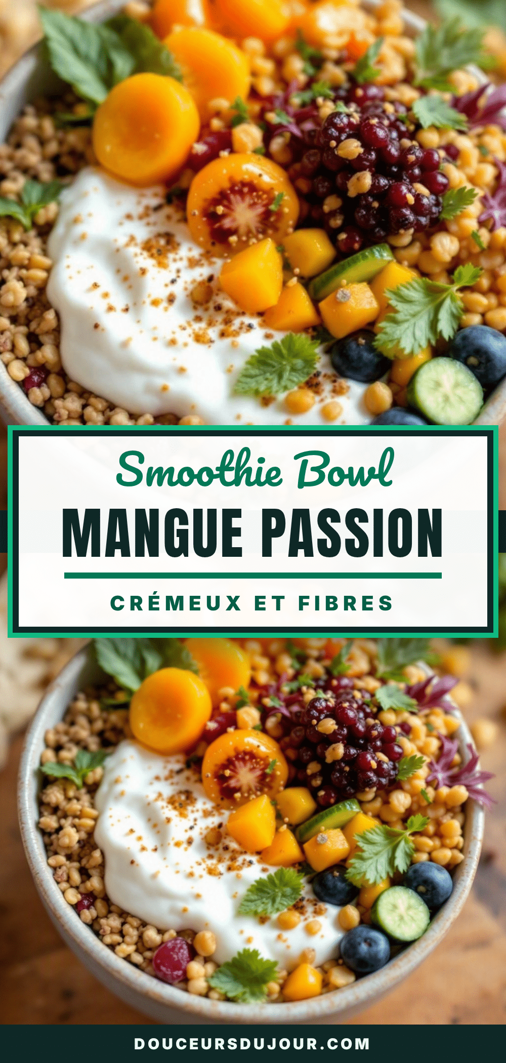 smoothie bowl mangue passion recipe