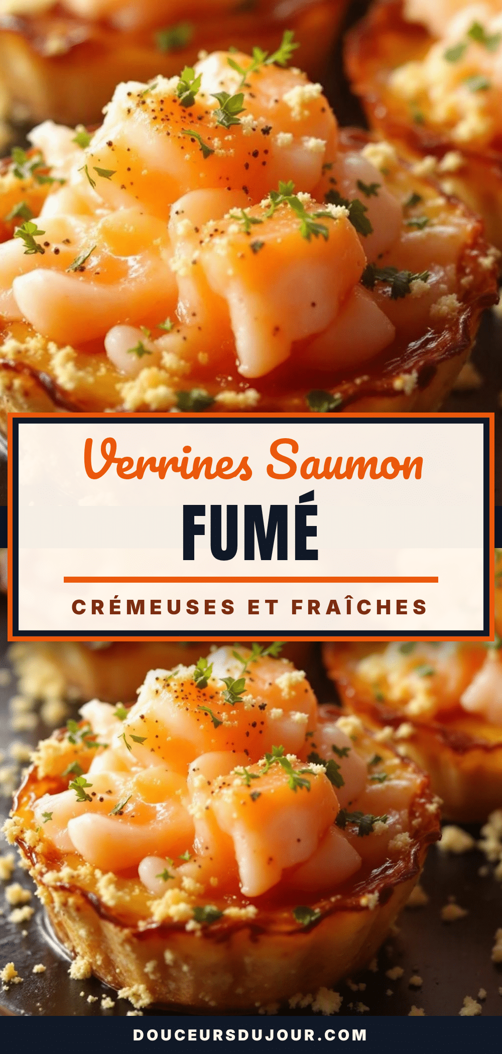 Verrines Saumon Fumé et Aneth recipe